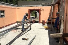 Welding up the Rafters