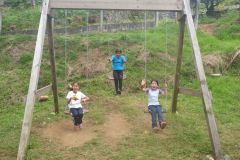 Swing Set after repairs